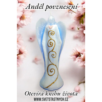 Svíčka Anděl Moudrosti 21cm